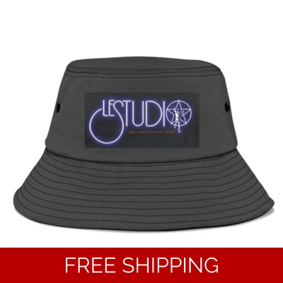 Bucket Fisherman Hat AA Le Studio Star Man logo